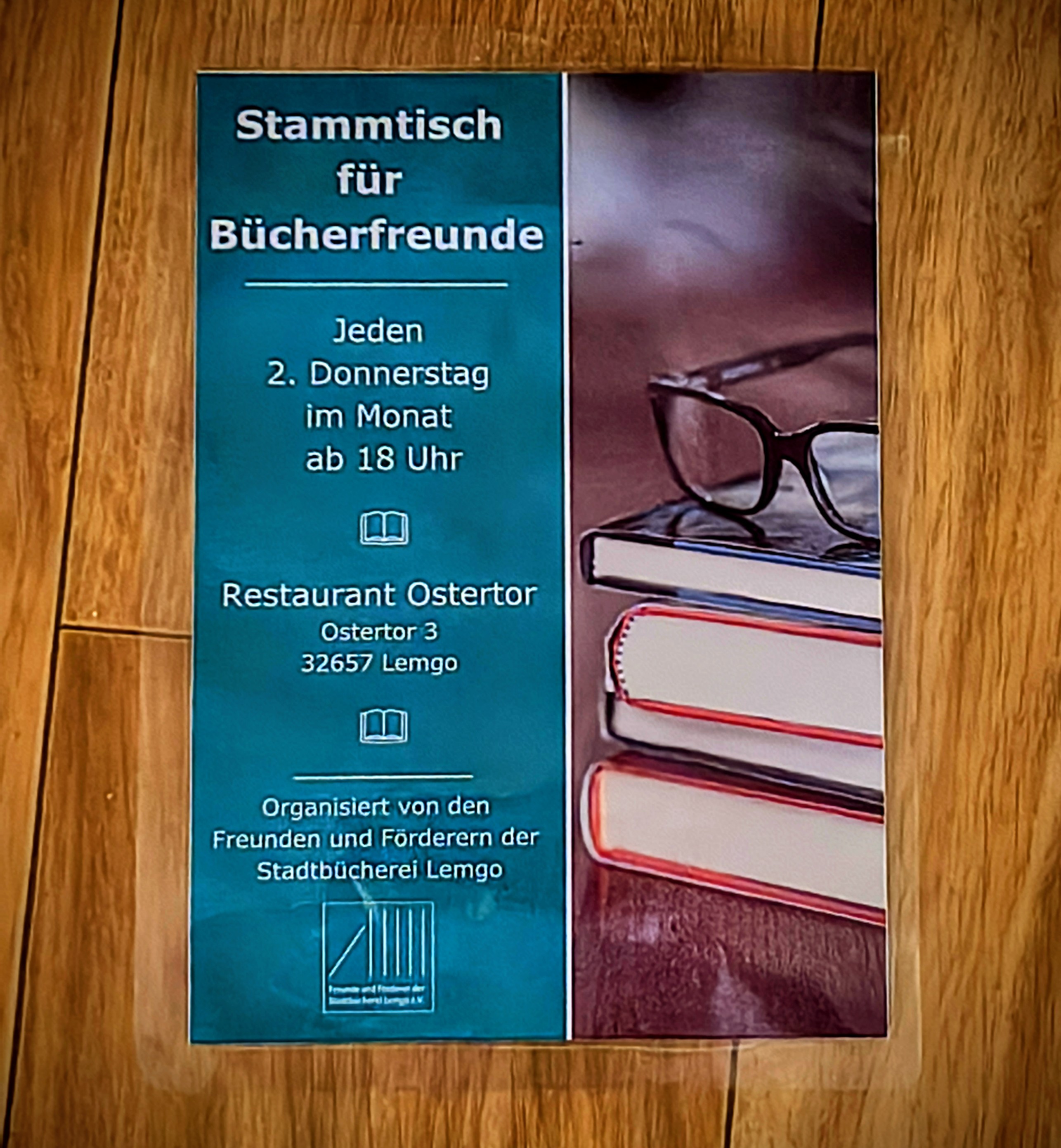 Stammtisch für Bücherfreunde am 11.12.25